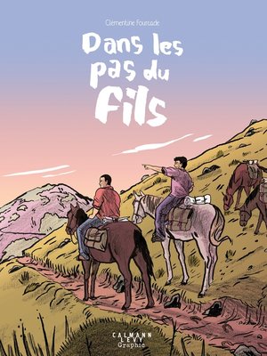 cover image of Dans les pas du fils (roman graphique)